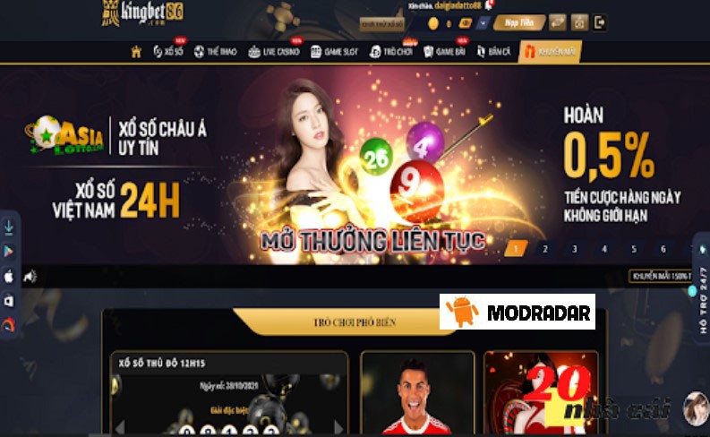 Các Trò Chơi Nổi Bật Trên kingbet86